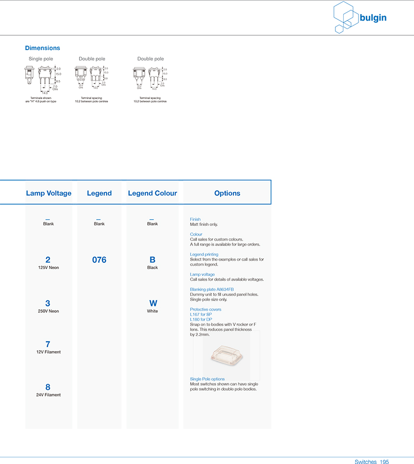8670翹板開關(guān)系列功能 8670翹板開關(guān)系列功能